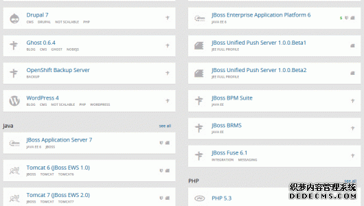OpenShift 网站空间申请 网站优化 免费空间服务